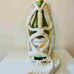 ecru macrame bootle gift bag tori'stale