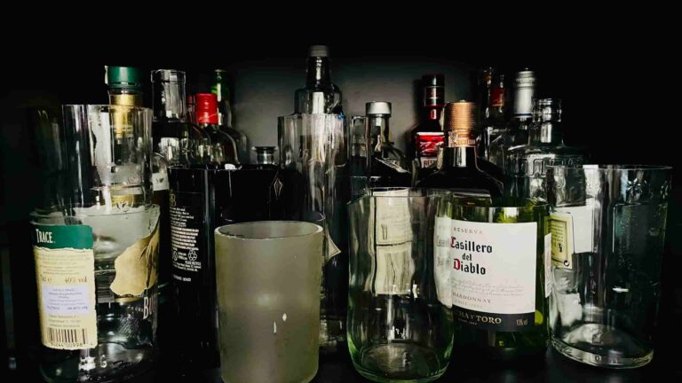 liquor bottles for our candles toristale